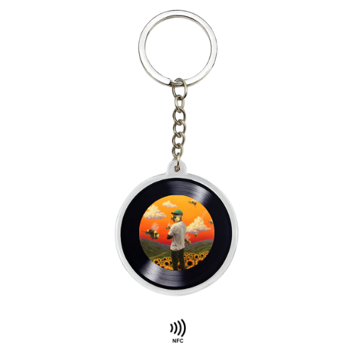 Revyno™ - Vinyl Record NFC Keychain