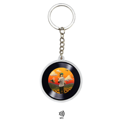 Revyno™ - Vinyl Record NFC Keychain