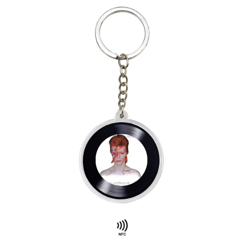 Revyno™ - Vinyl Record NFC Keychain