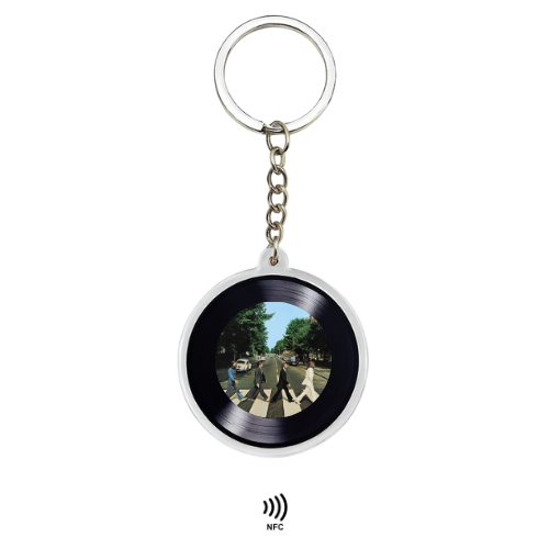 Revyno™ - Vinyl Record NFC Keychain