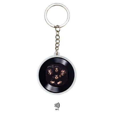 Revyno™ - Vinyl Record NFC Keychain
