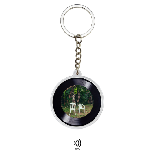 Revyno™ - Vinyl Record NFC Keychain