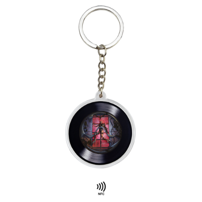 Revyno™ - Vinyl Record NFC Keychain