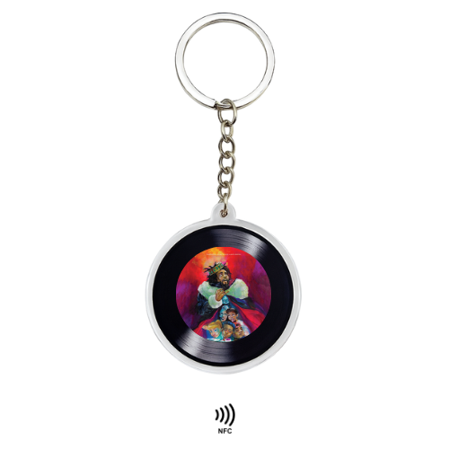 Revyno™ - Vinyl Record NFC Keychain