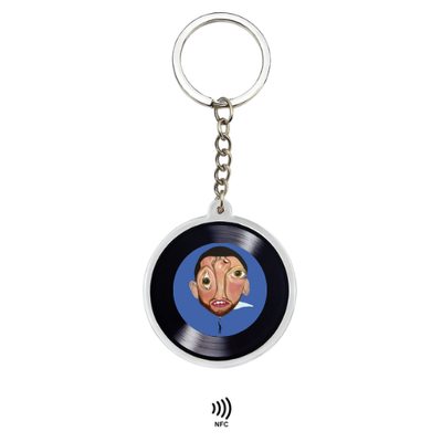 Revyno™ - Vinyl Record NFC Keychain