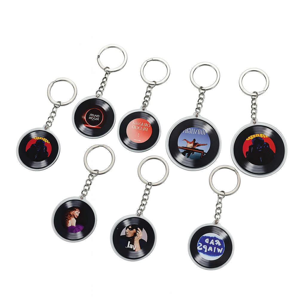 Revyno™ - Vinyl Record NFC Keychain