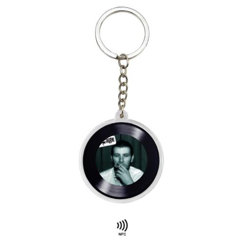 Revyno™ - Vinyl Record NFC Keychain
