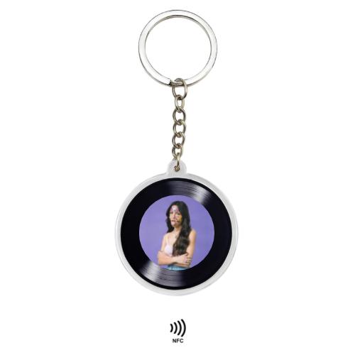 Revyno™ - Vinyl Record NFC Keychain
