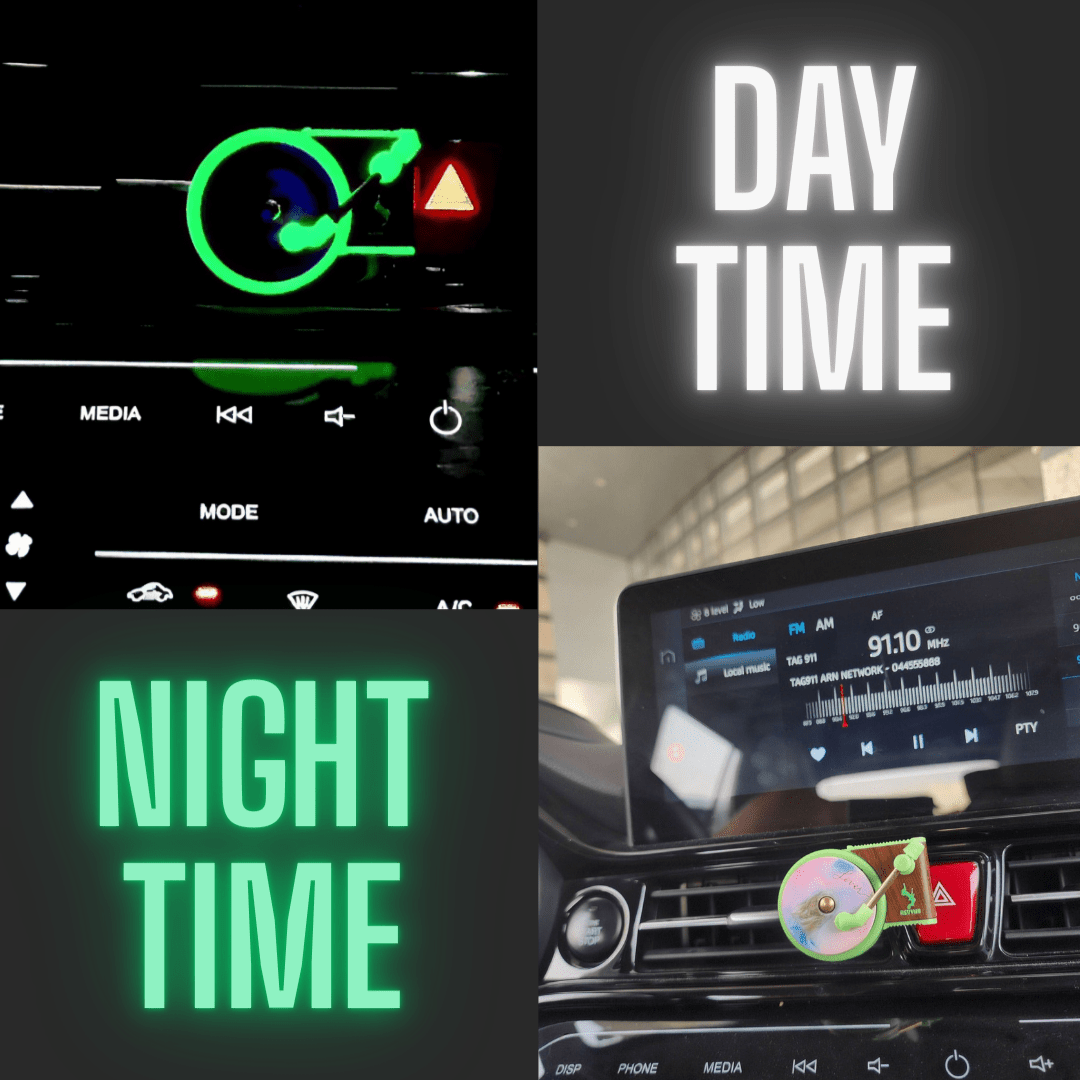 Revyno™ - Glow in The Dark Vinyl Air Freshener - Revyno