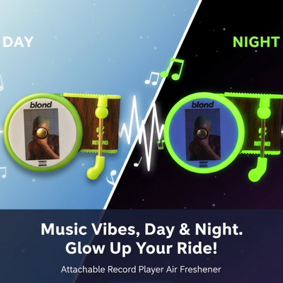 Revyno™ - Glow in The Dark Vinyl Air Freshener - Revyno