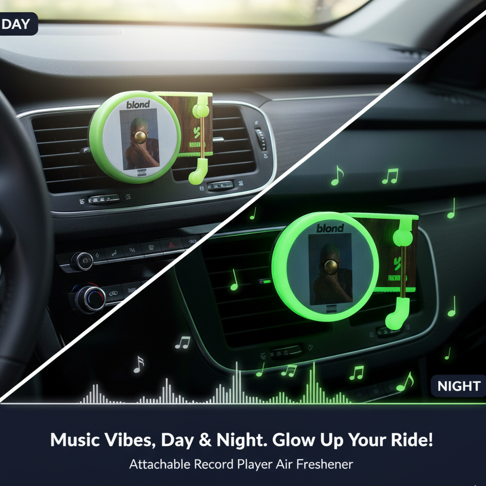 Revyno™ - Glow in The Dark Vinyl Air Freshener - Revyno