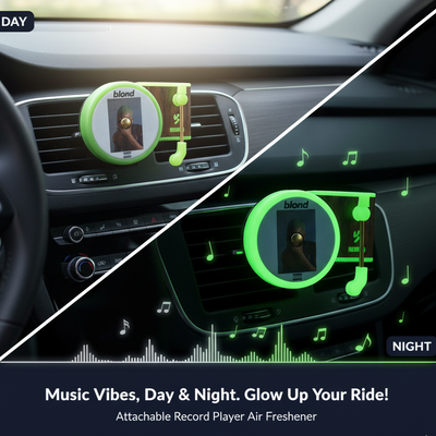 Revyno™ - Glow in The Dark Vinyl Air Freshener - Revyno