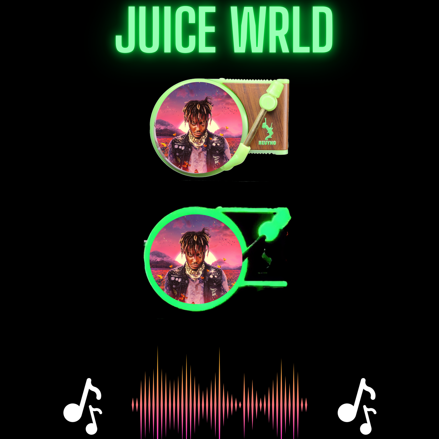 Revyno™ - Glow in The Dark Vinyl Air Freshener